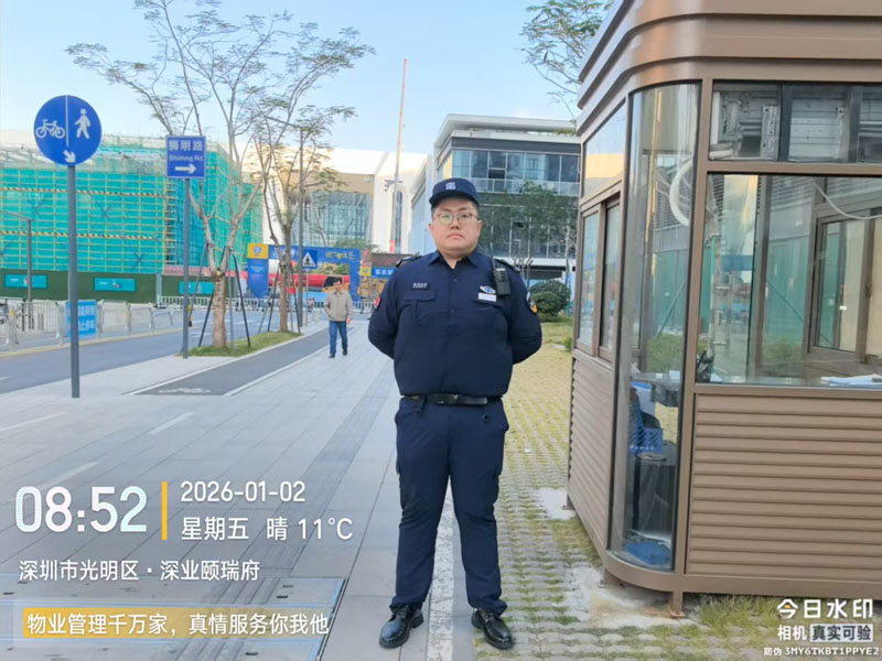 深業(yè)頤瑞府保安服務